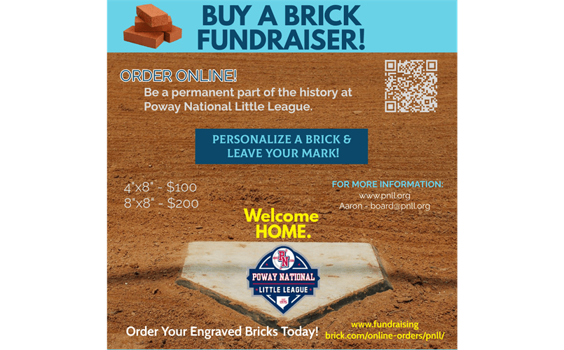 Brick Fundraiser for PNLL