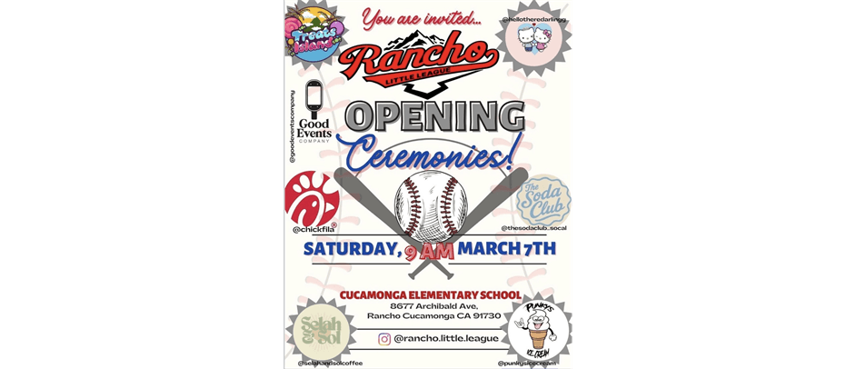 Opening Day March 7!