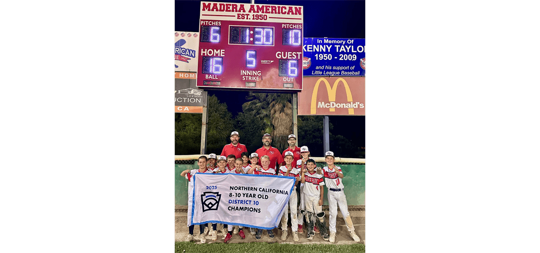 RPLL 2025 10U All-Stars, District 10 Champions!