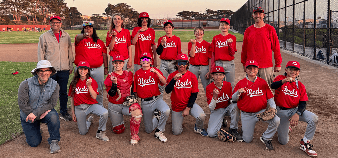 2025 Juniors Division Champions - Reds