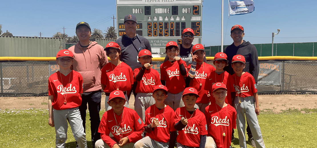 2025 Rookie Division Champions - Reds