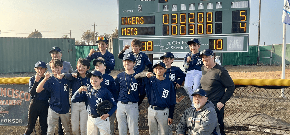 2025 Majors Division Champions - Tigers