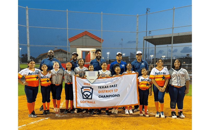 2025 Softball Texas East District 17 Champions