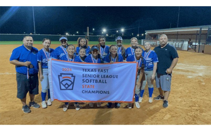 2024 Texas East Senior League Softball State Champions