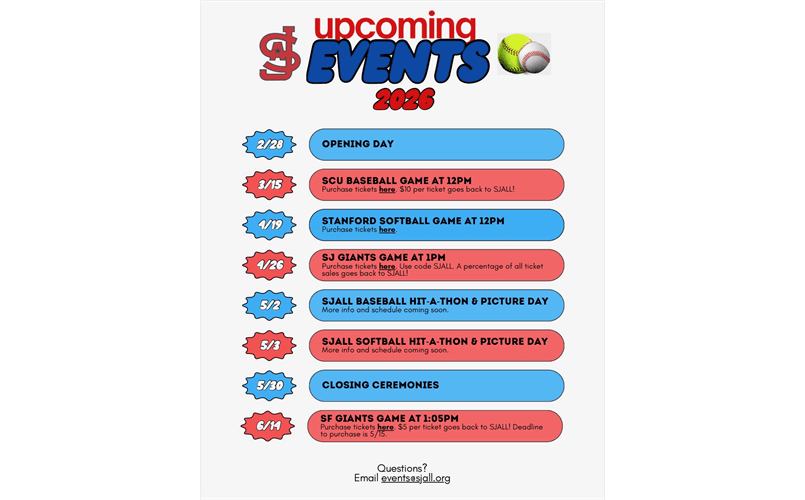 SPRING SEASON EVENTS