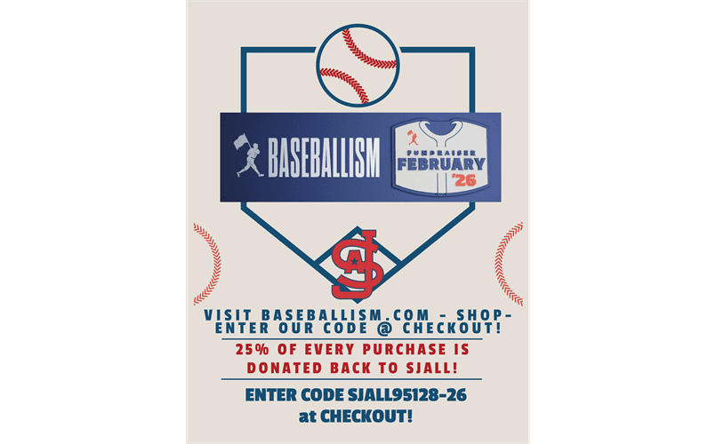 BASEBALLISM FUNDRAISER FEBRUARY IS HERE!