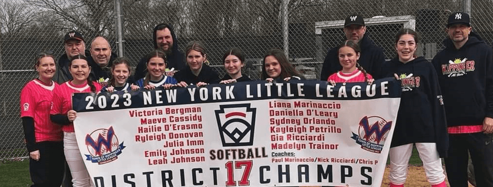 2023 New York State District 17 Softball Champions