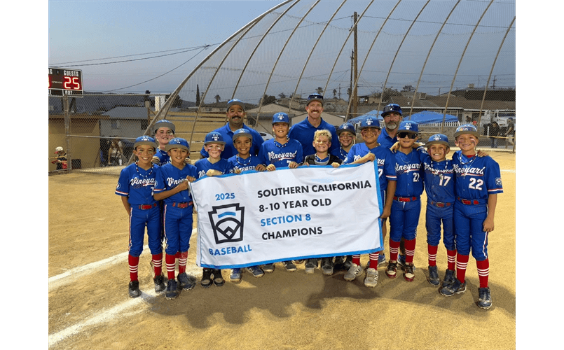 2025 8-10 Section 8 Champions