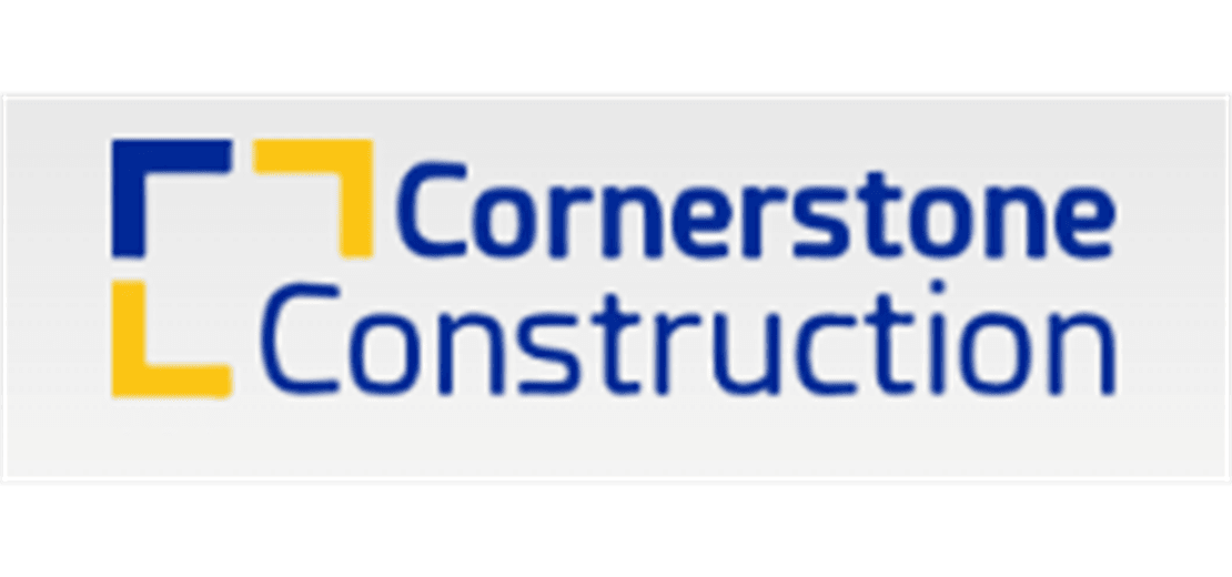 Welcome to our New Sponsor - Cornerstone Construction