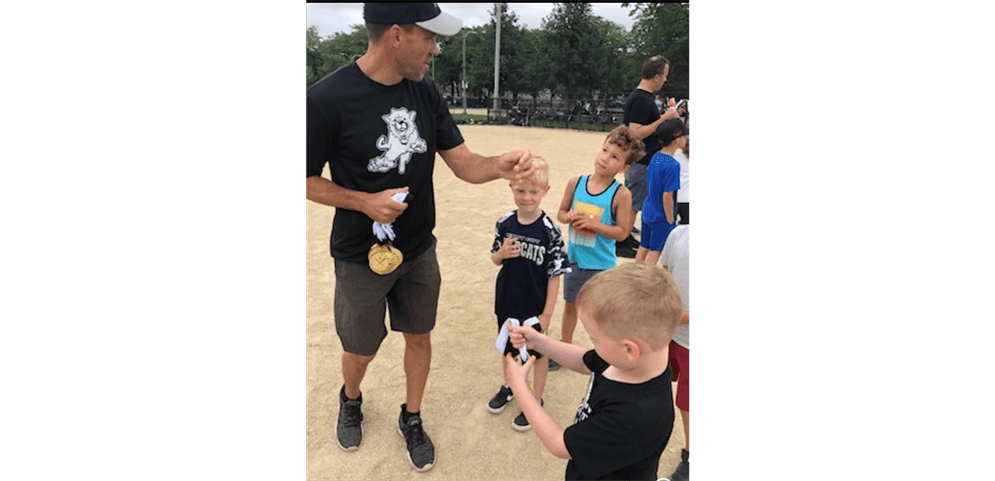 Medals being Awarded