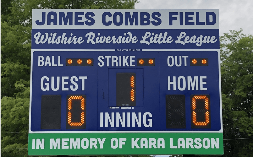 Welcome to James Combs Field